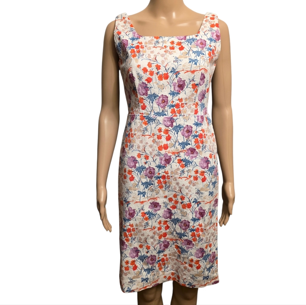 Ann Taylor Floral Sleeveless Dress Size 0